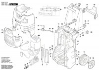 Bosch 3 600 J10 170 GHP 5-14 High Pressure Cleaner 230 V / GB Spare Parts GHP5-14